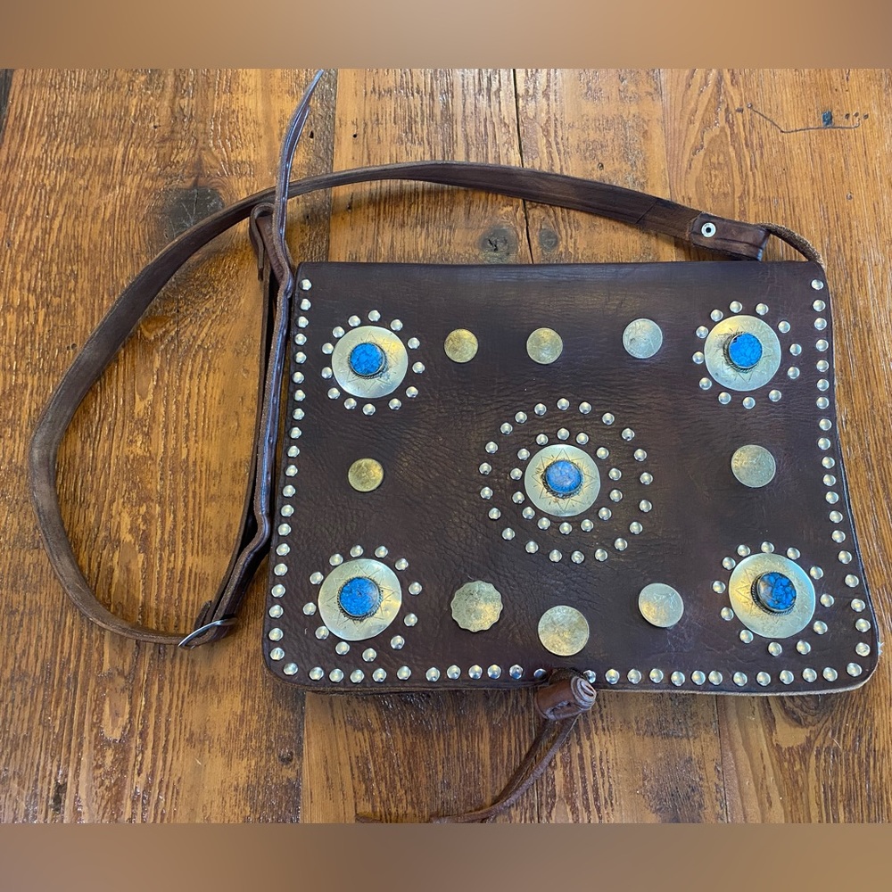 Moroccan Handmade Leather Bag